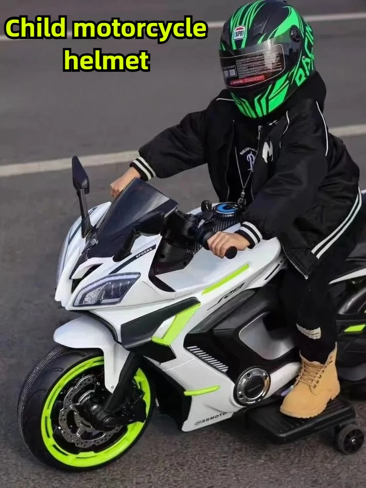 Kids Outdoor Karting - لطيف الطفل الكارتينج خوذات الوجه الكامل