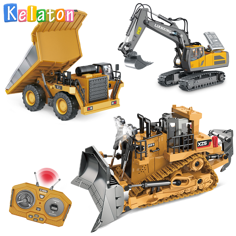 Kids Outdoor Excavator - 1: 20 الهندسة الكهربائية التحكم عن