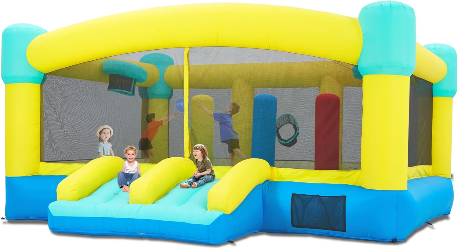 Kids Outdoor Slide - بيت القفز الكبير، قلعة قابلة للنفخ