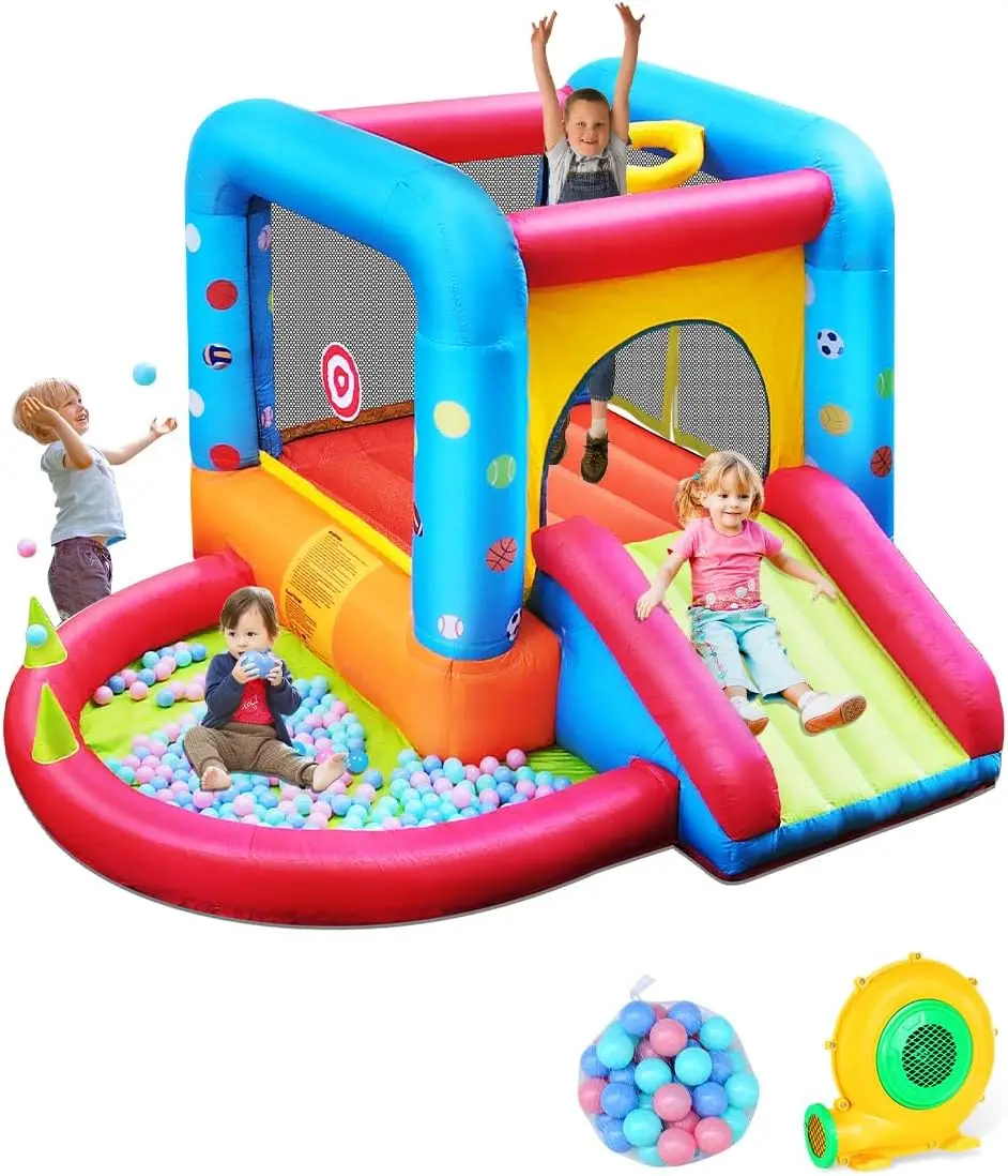 Kids Outdoor Jumping Castle - بيت قفز قابل للنفخ من ستيب4فن،