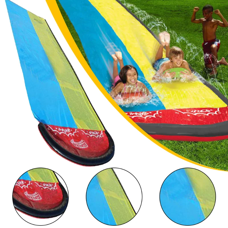 Kids Outdoor Slide Set - ألعاب مركز الفناء الخلفي للأطفال ألعاب