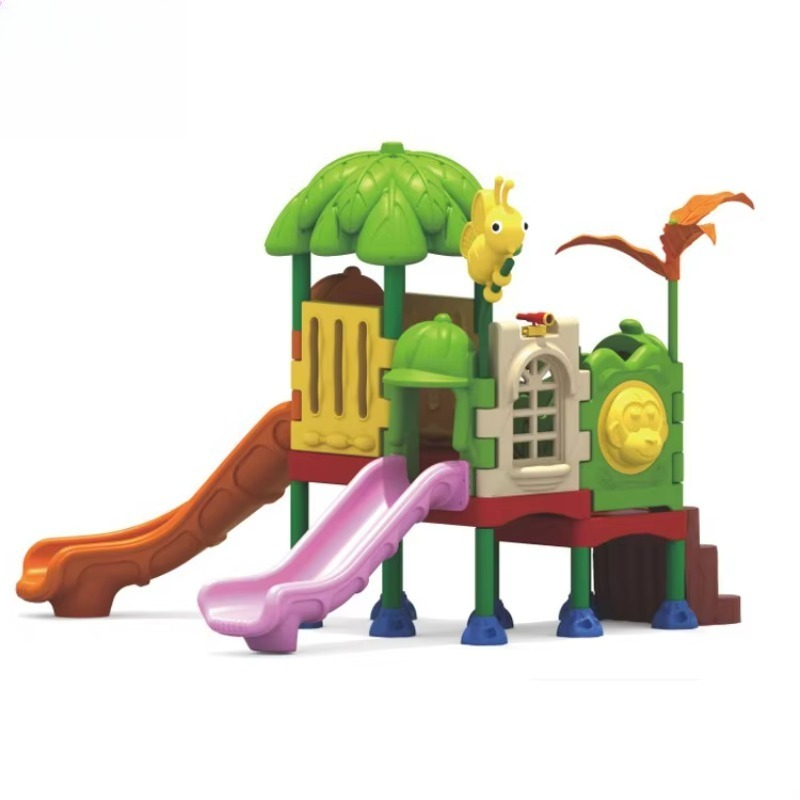 Kids Outdoor Slide - ألعاب تفاعلية عائلية متينة للأطفال، زلاقات