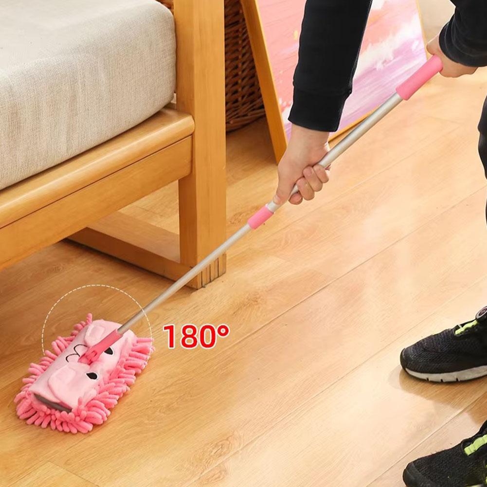 Kids Outdoor Broom - مكنسة ومكنسة غبار صغيرة للأطفال بتصميم