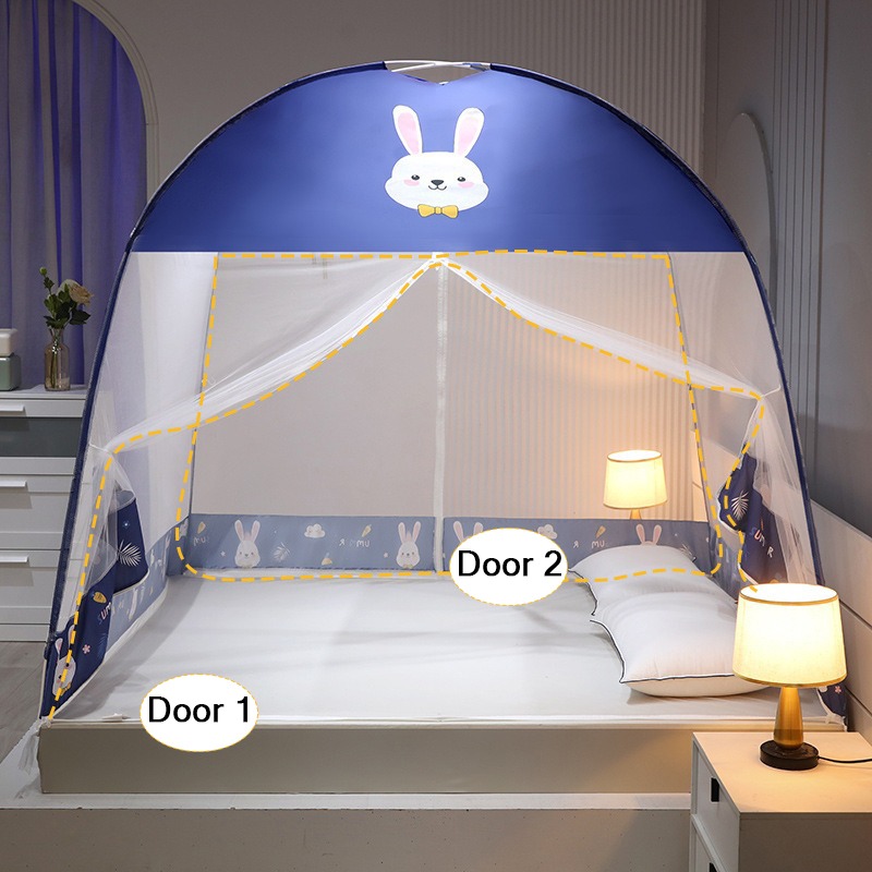 Kids Outdoor Yurt - ناموسية سرير قابلة للطي، خيمة فورية