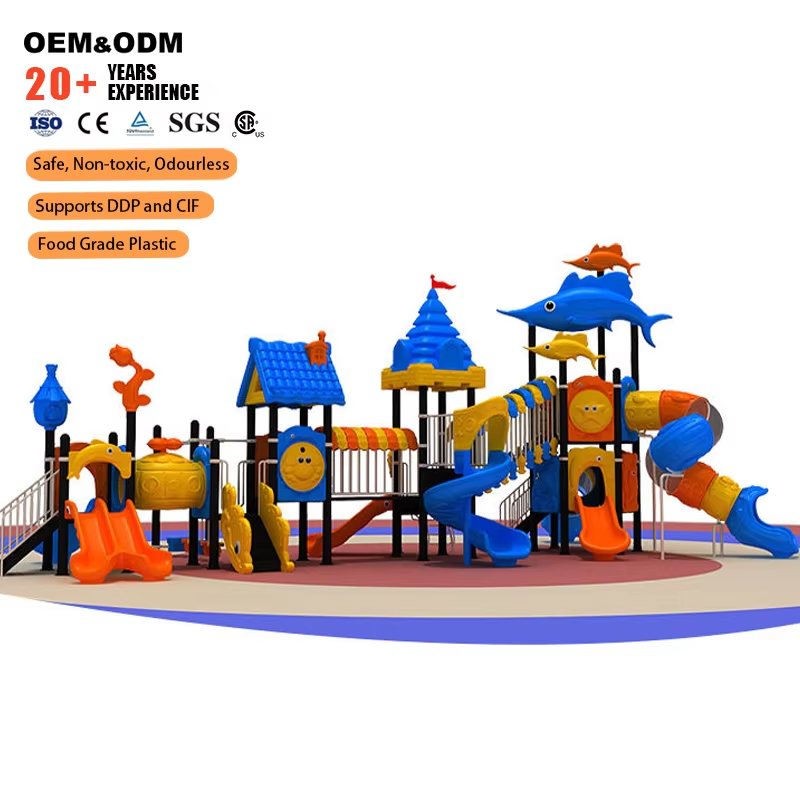 Kids Outdoor Slide Set - معدات ترفيهية خارجية للأطفال، مجموعة زحليقة