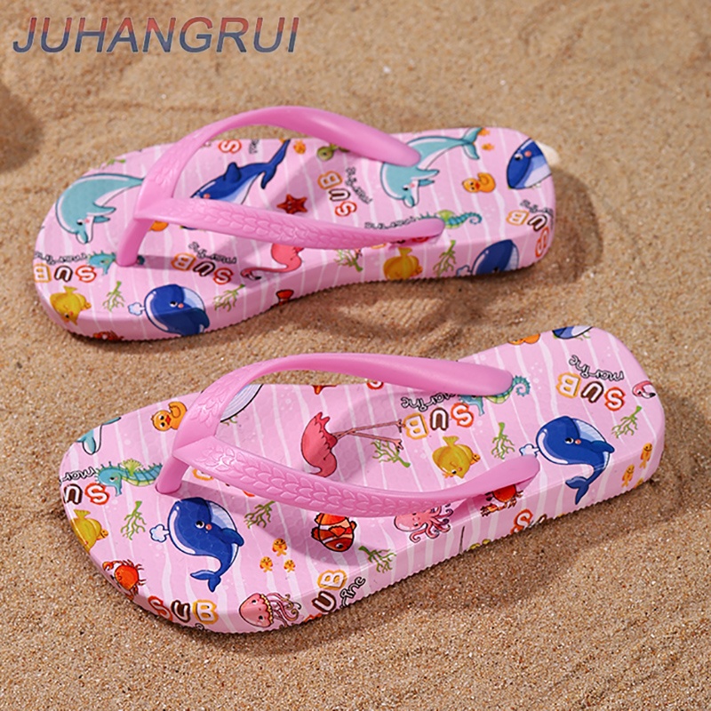 Kids Indoor Outdoor Slippers - أحذية شاطئ للأطفال الصغار، صندل لطيف