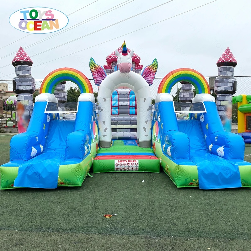 Kids Outdoor Jumping Castle - قلعة قفز قابلة للنفخ مخصصة للأطفال