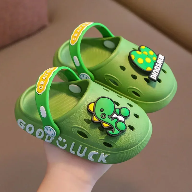 Kids Indoor Outdoor Slippers - لطيف جديد الحيوان طفل الفتيان النعال