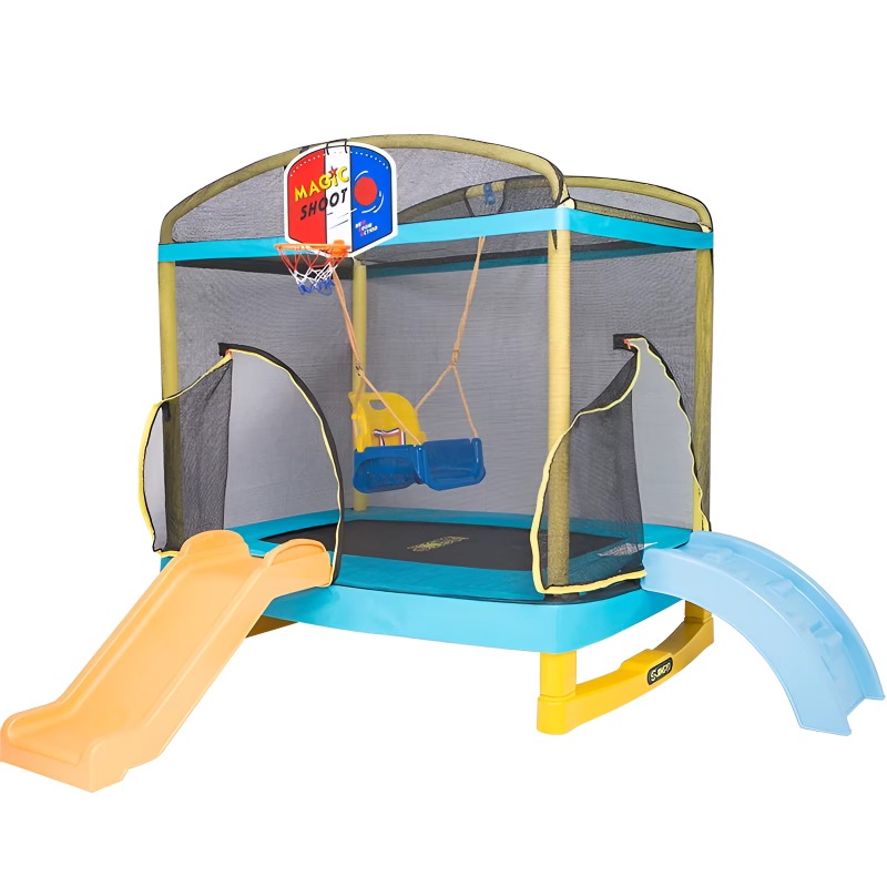 Kids Outdoor Slide - ترامبولين للأطفال للاستخدام الداخلي والخارجي مع