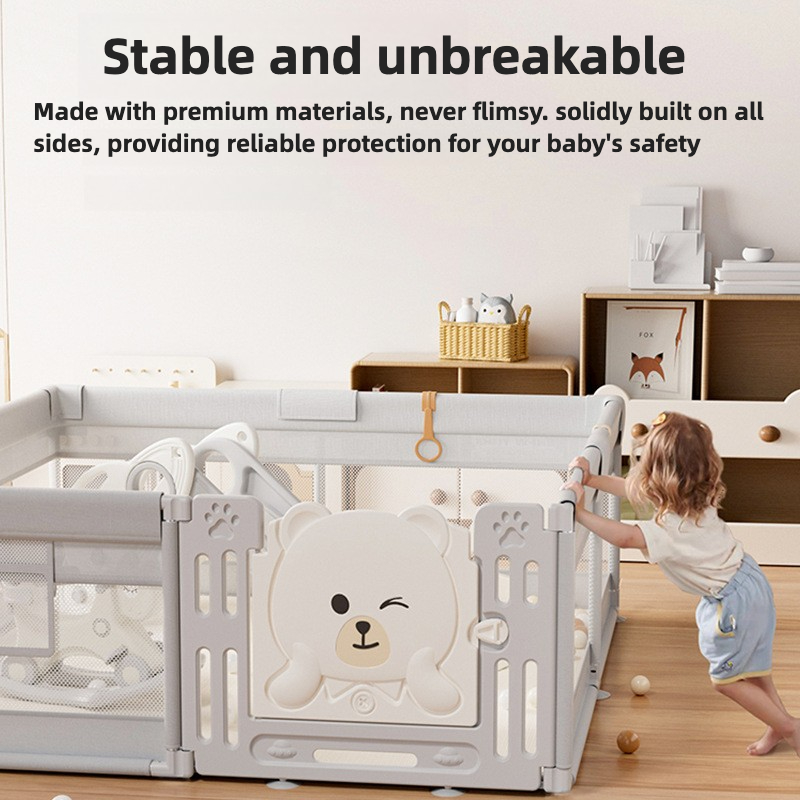 سياج لعب آمن للأطفال من IMBABY - مراجعة Kids Outdoor Fence وسعره