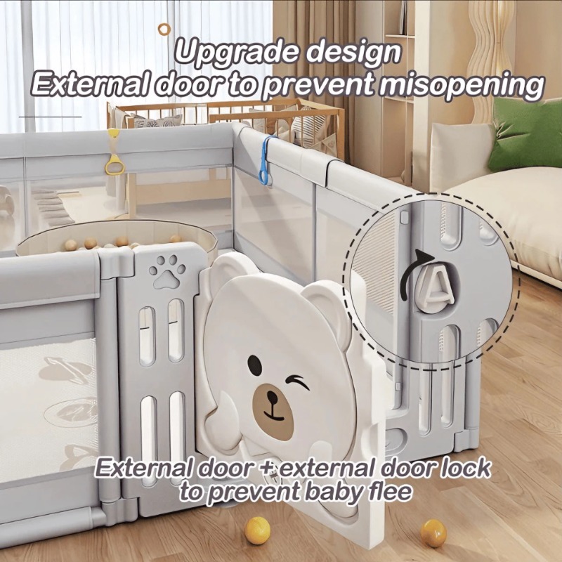 سياج لعب آمن للأطفال من IMBABY - مراجعة Kids Outdoor Fence وسعره