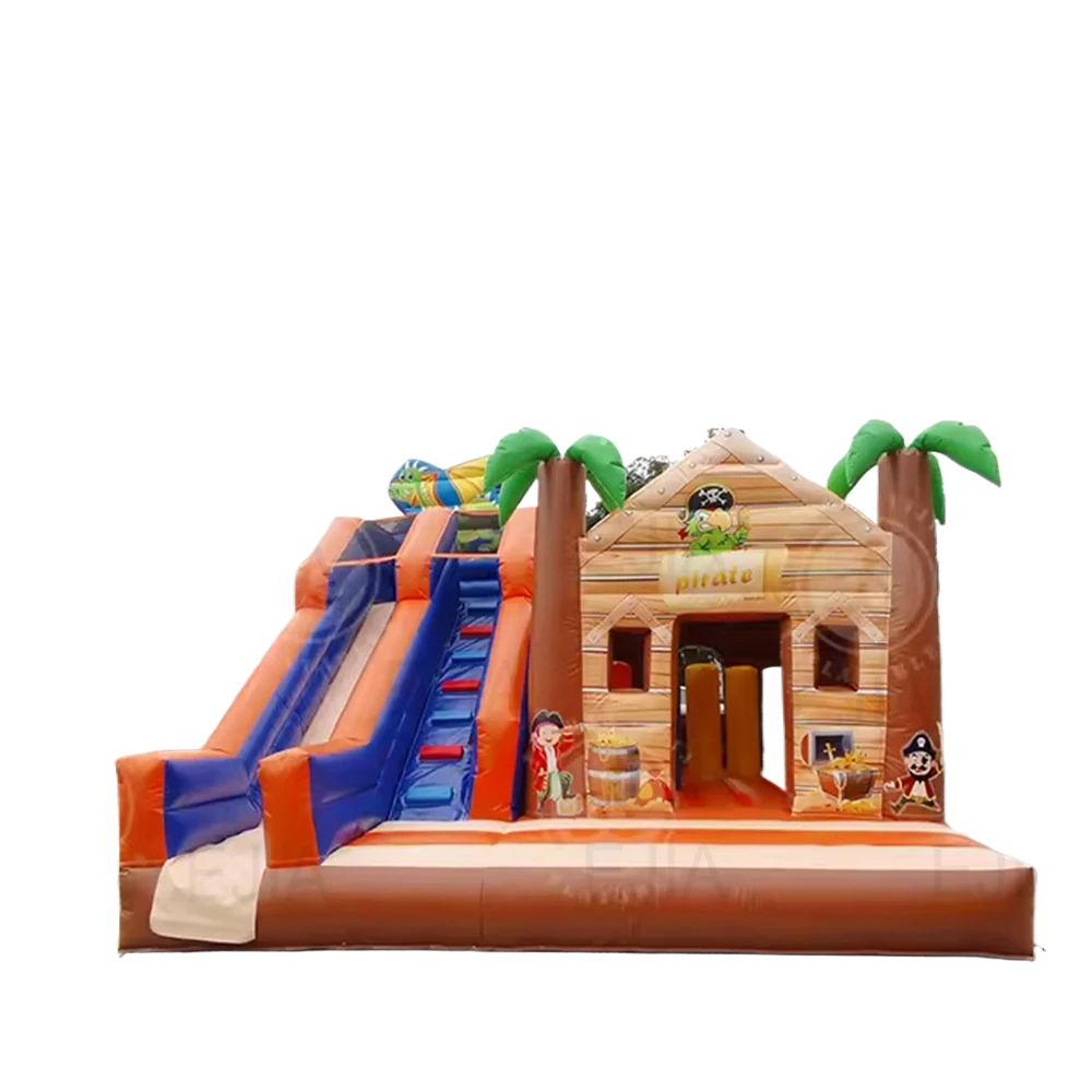 المحمولة التجارية 17FT كبيرة ن - مراجعة Kids Outdoor Jumping Castle وسعره
