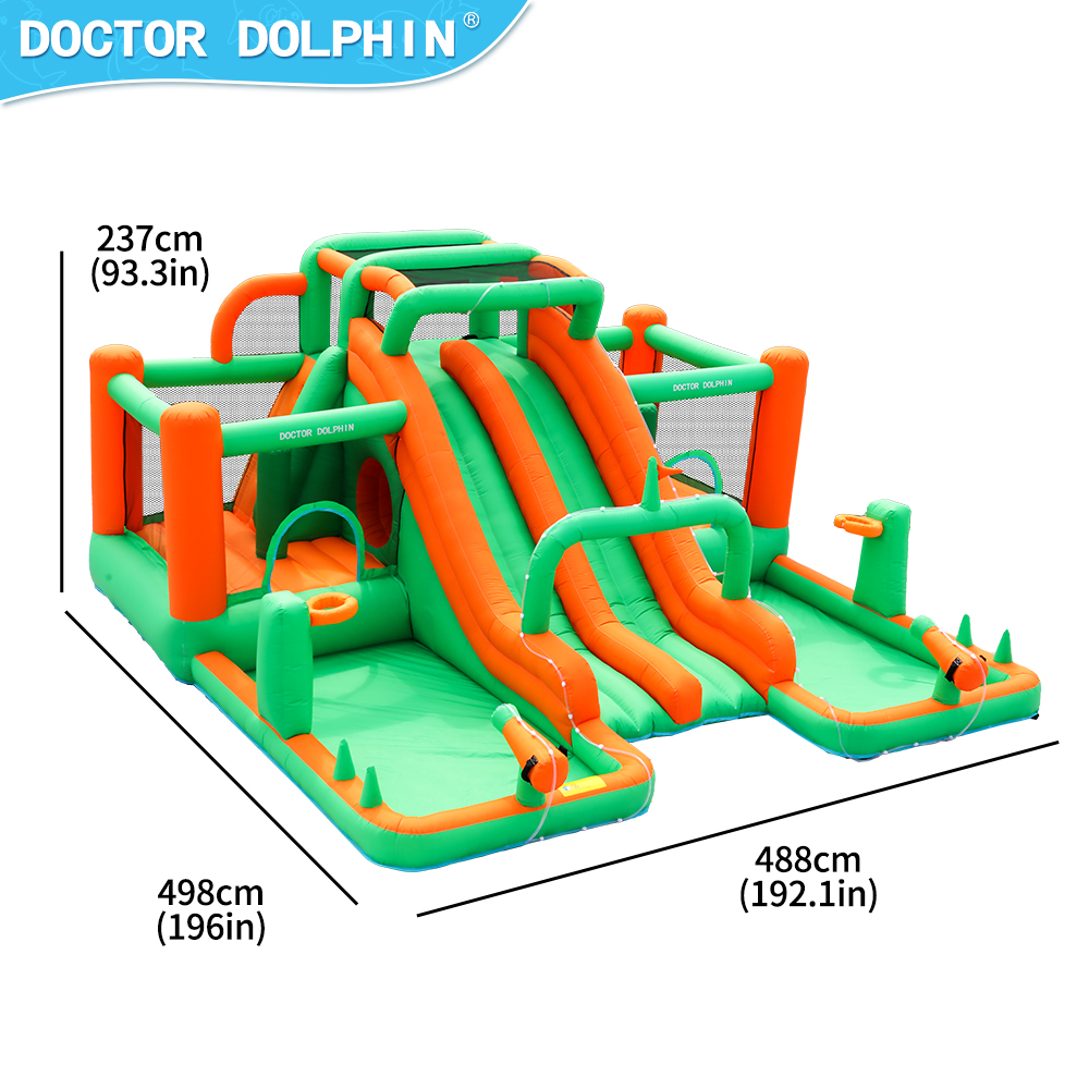 حفلة عالية الجودة في الهواء ال - مراجعة Kids Outdoor Jumping Castle وسعره