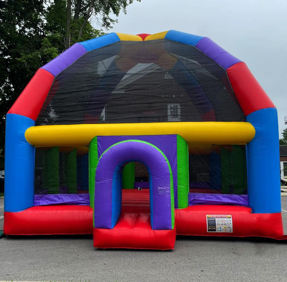 قلعة قفز كبيرة قابلة للنفخ، بي - مراجعة Kids Outdoor Jumping Castle وسعره
