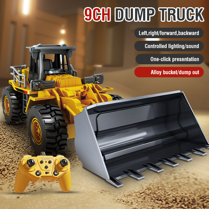 2.4G سبيكة التحكم عن بعد حفارة - مراجعة Kids Outdoor Excavator وسعره