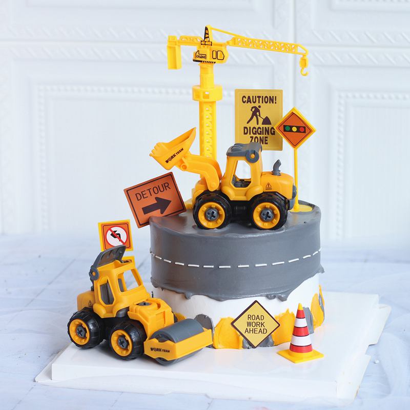 حفارة كرين جرار كعكة توبر هندس - مراجعة Kids Outdoor Excavator وسعره