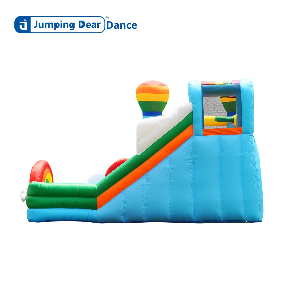قلعة قابلة للنفخ للأطفال مع زح - مراجعة Kids Outdoor Jumping Castle وسعره