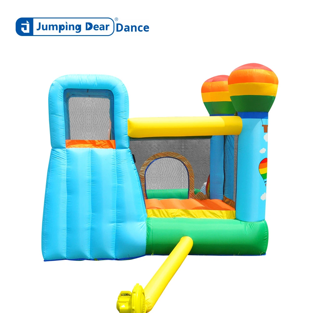 قلعة قابلة للنفخ للأطفال مع زح - مراجعة Kids Outdoor Jumping Castle وسعره