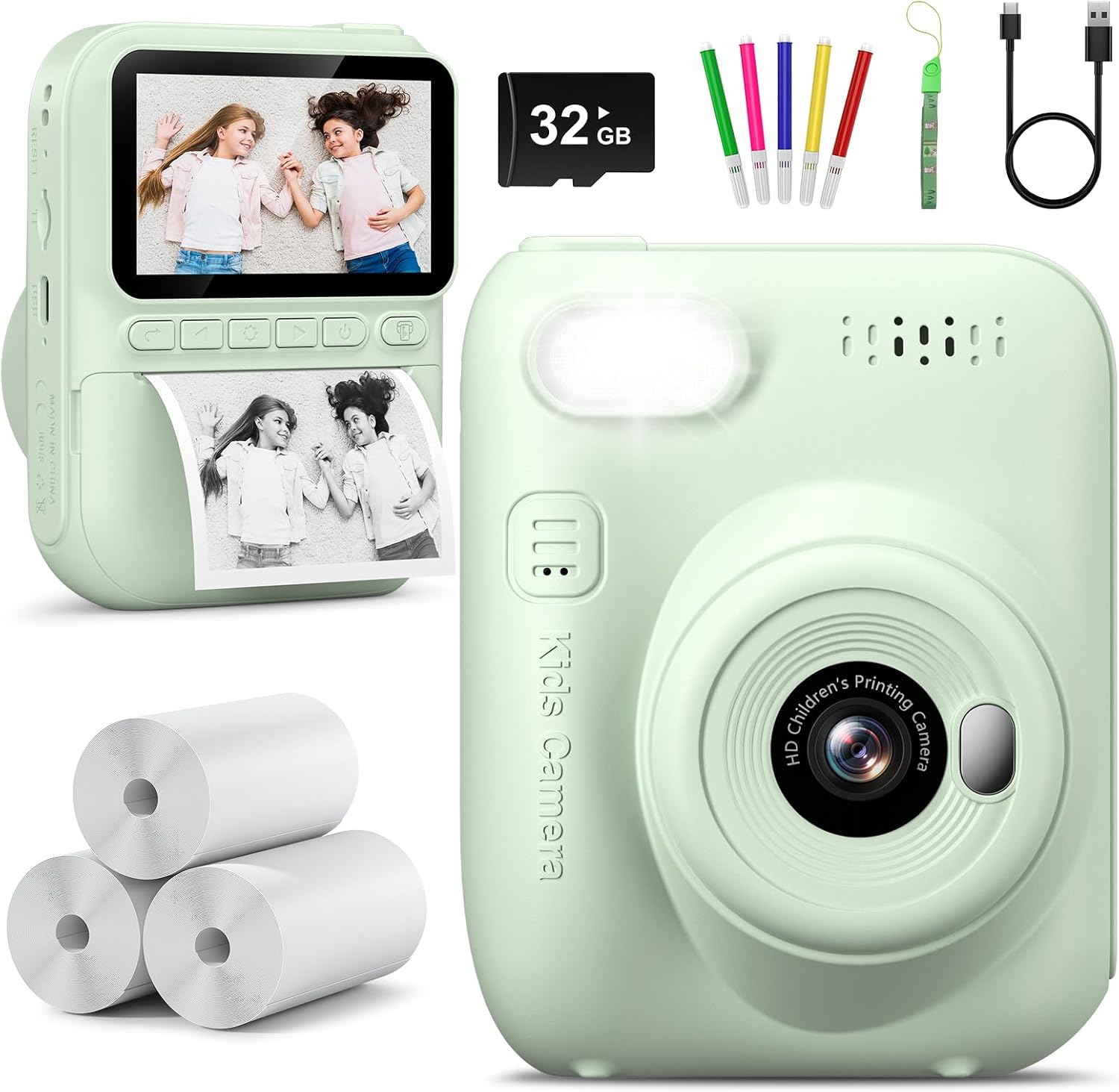كاميرا طباعة فورية للأطفال، كا - مراجعة Kids Outdoor Gifts وسعره