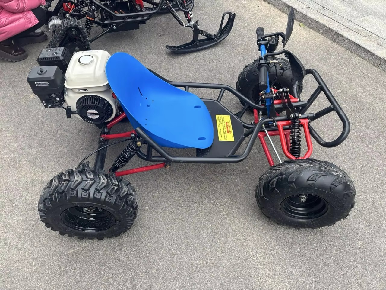 عربة سباق احترافية متينة تعمل  - مراجعة Kids Outdoor Karting وسعره