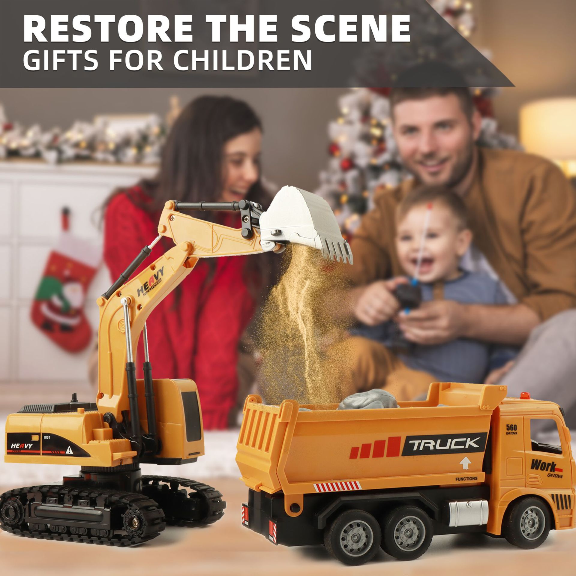 لعبة حفارة تعمل بالتحكم عن بعد - مراجعة Kids Outdoor Digger وسعره