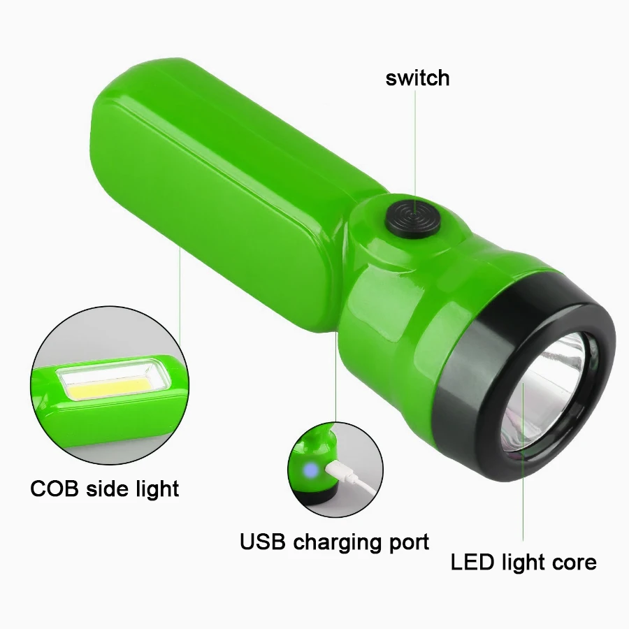 مصباح يدوي صغير COB+XPE للأطفا - مراجعة Kids Outdoor Gifts وسعره