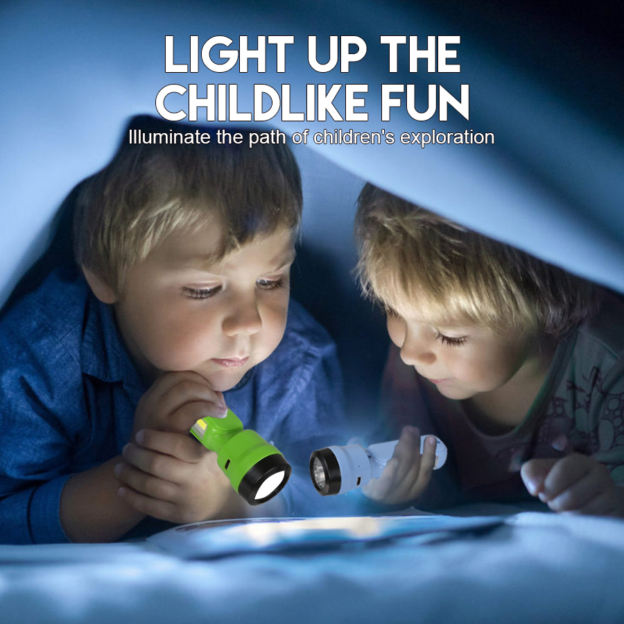 مصباح يدوي صغير COB+XPE للأطفا - مراجعة Kids Outdoor Gifts وسعره