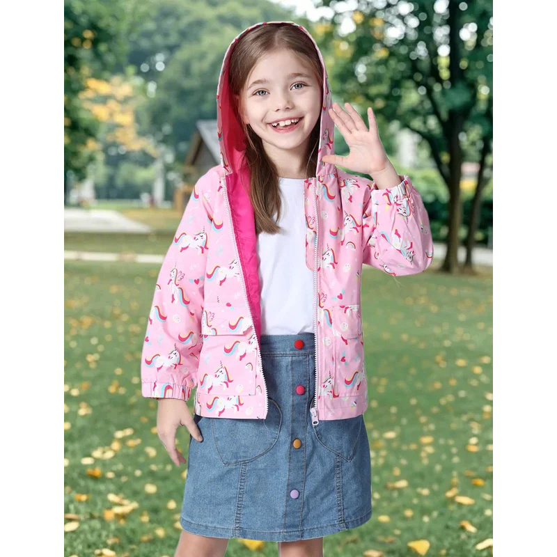 أطفال يونيكورن زي الفتيات معطف - مراجعة Kids Outdoor Youtube وسعره