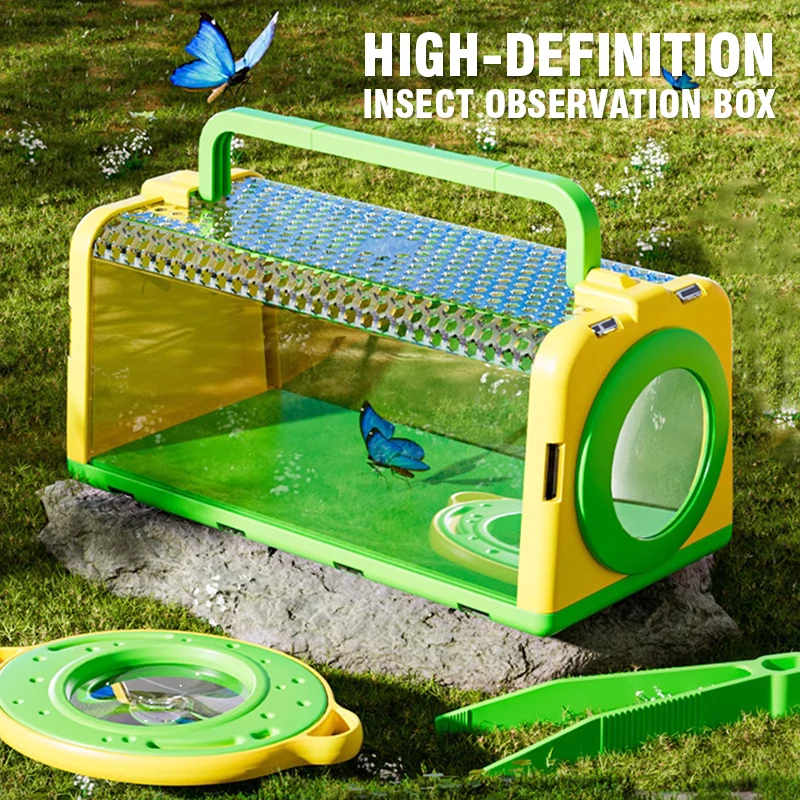 صندوق مراقبة وصيد الحشرات مع ع - مراجعة Kids Outdoor Gifts وسعره