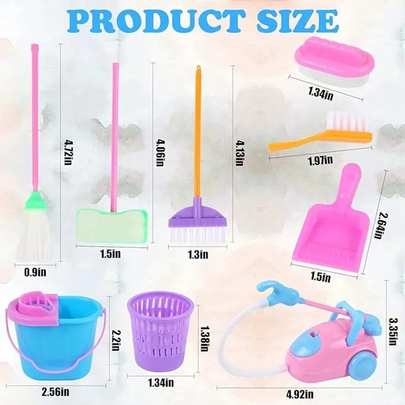 مجموعة ألعاب تنظيف صغيرة مكونة - مراجعة Kids Outdoor Broom وسعره