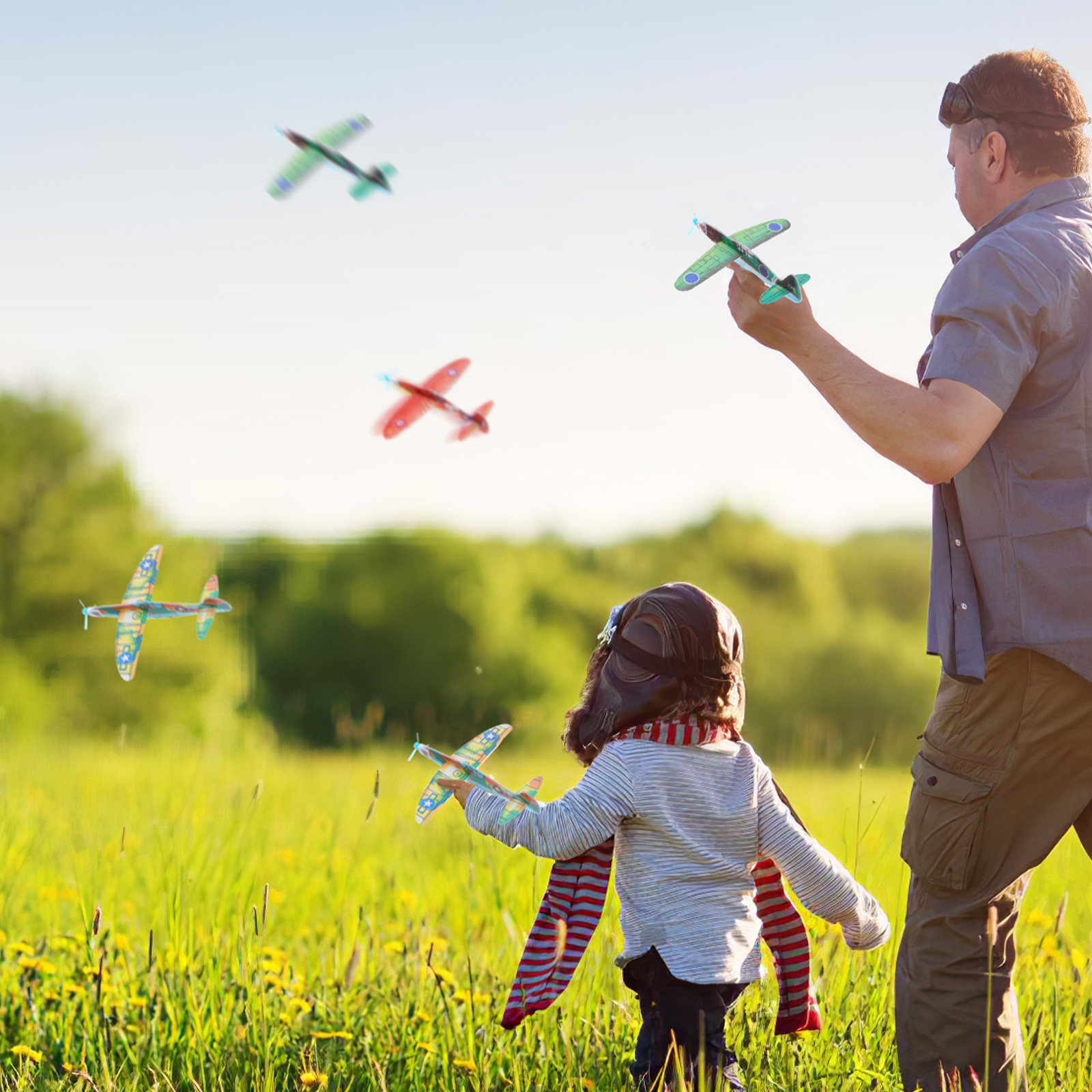 36 قطعة من نماذج الطائرات الإس - مراجعة Kids Outdoor Gifts وسعره