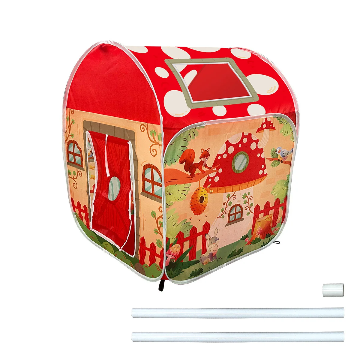 خيمة ملعب للأطفال، منازل صغيرة - مراجعة Kids Outdoor Hut وسعره