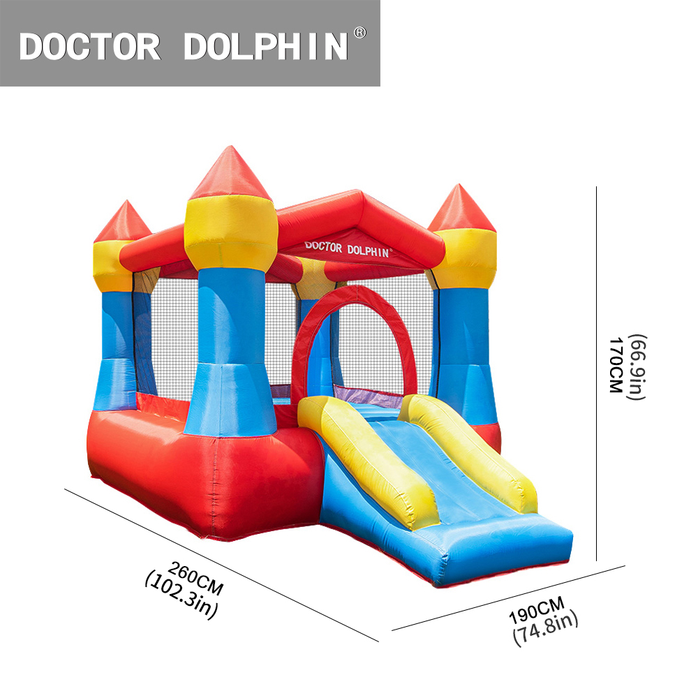 قلعة نطاطية قابلة للنفخ مخصصة  - مراجعة Kids Outdoor Jumping Castle وسعره