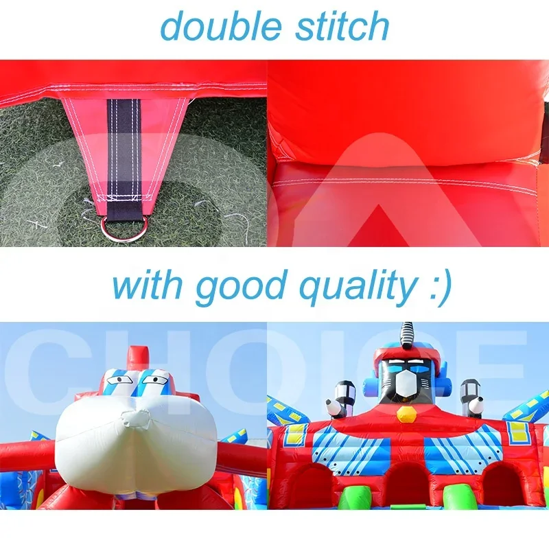 في الهواء الطلق نفخ نطاط القلع - مراجعة Kids Outdoor Jumping Castle وسعره