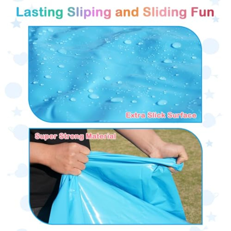 زحليقة مائية للحفلات الصيفية ف - مراجعة Kids Outdoor Slide وسعره
