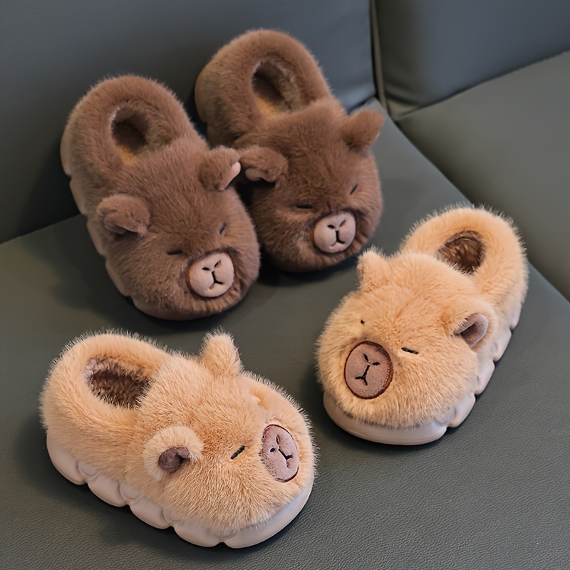 أطفال شتاء دافئ نعال من القطن  - مراجعة Kids Indoor Outdoor Slippers وسعره