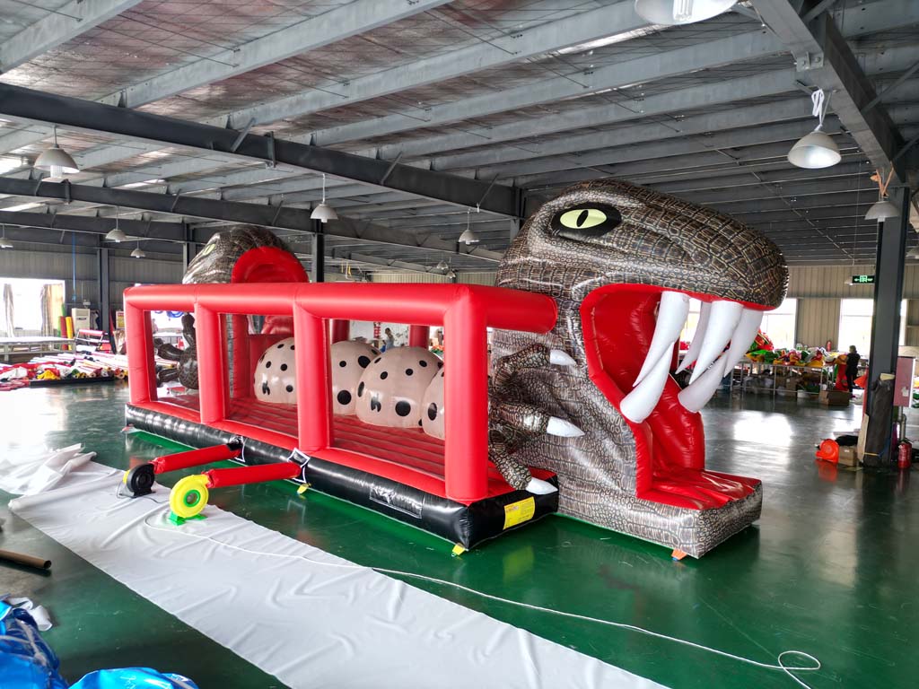 مسار عقبات قابل للنفخ من البول - مراجعة Kids Outdoor Jumping Castle وسعره