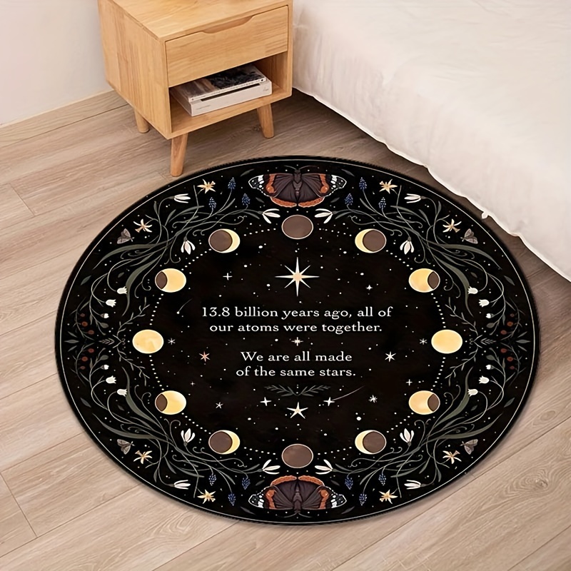 سجادة مستديرة مطبوعة عليها عبا - مراجعة Kids Outdoor Quotes وسعره