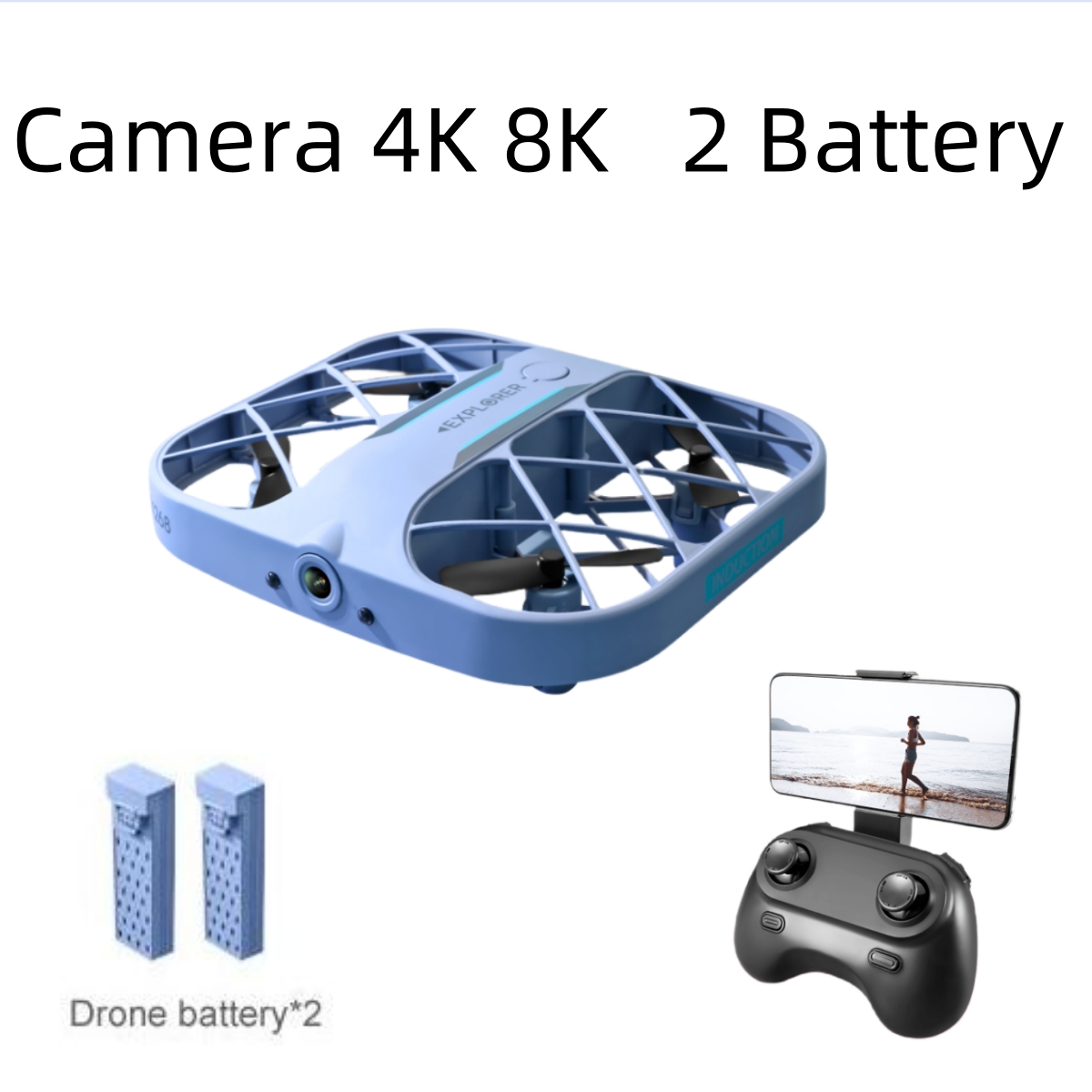 طائرة JJRC H107 FPV RC بدون طي - مراجعة Kids Outdoor Toy Storage وسعره