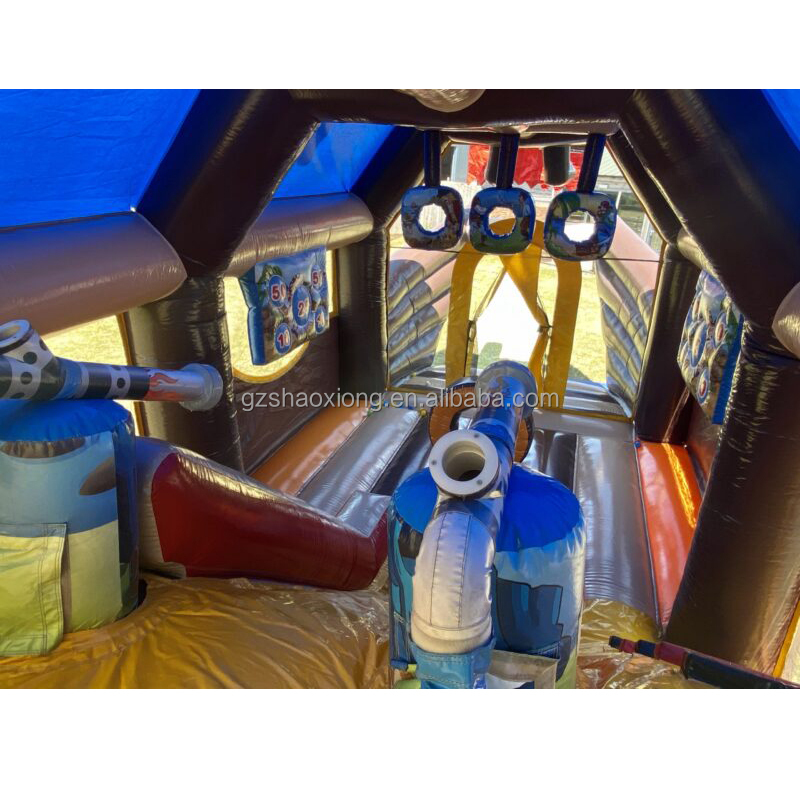 في الهواء الطلق نفخ القلعة نطا - مراجعة Kids Outdoor Jumping Castle وسعره