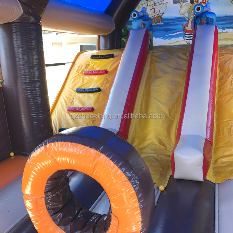 في الهواء الطلق نفخ القلعة نطا - مراجعة Kids Outdoor Jumping Castle وسعره