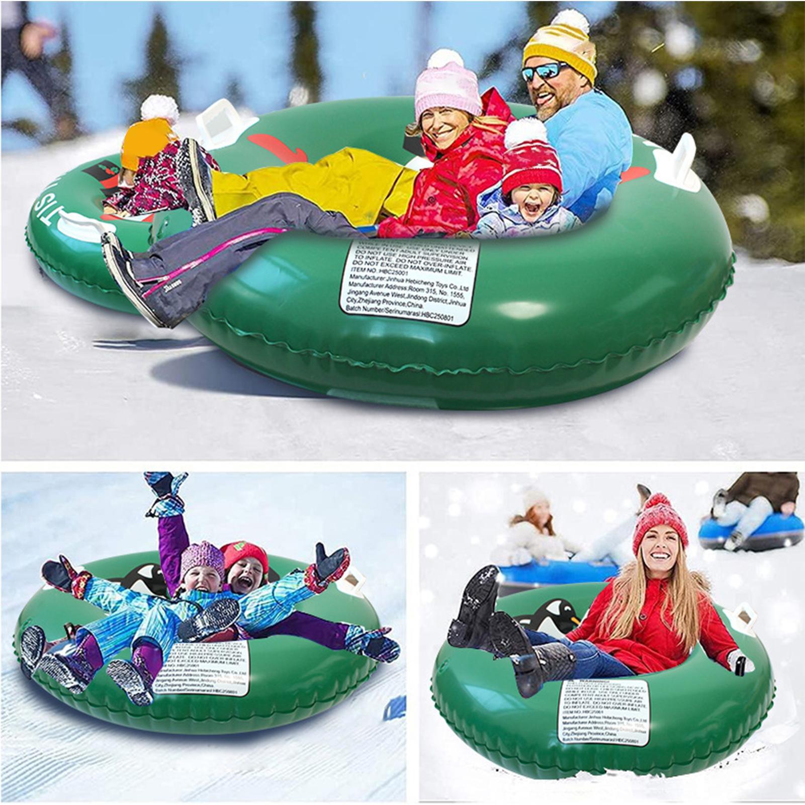 أنبوب ثلج قابل للنفخ، زلاجة سم - مراجعة Kids Outdoor Youtube وسعره